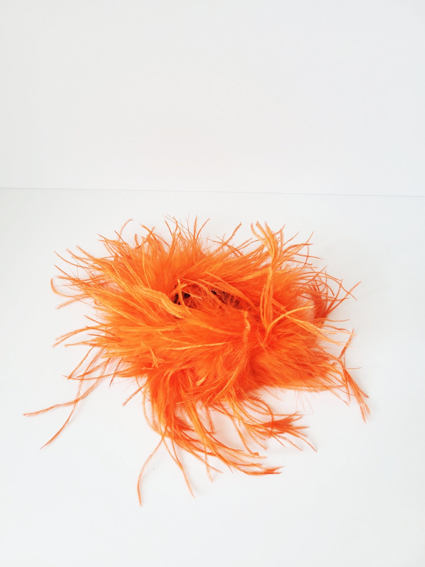 Orange Feather Cuffs