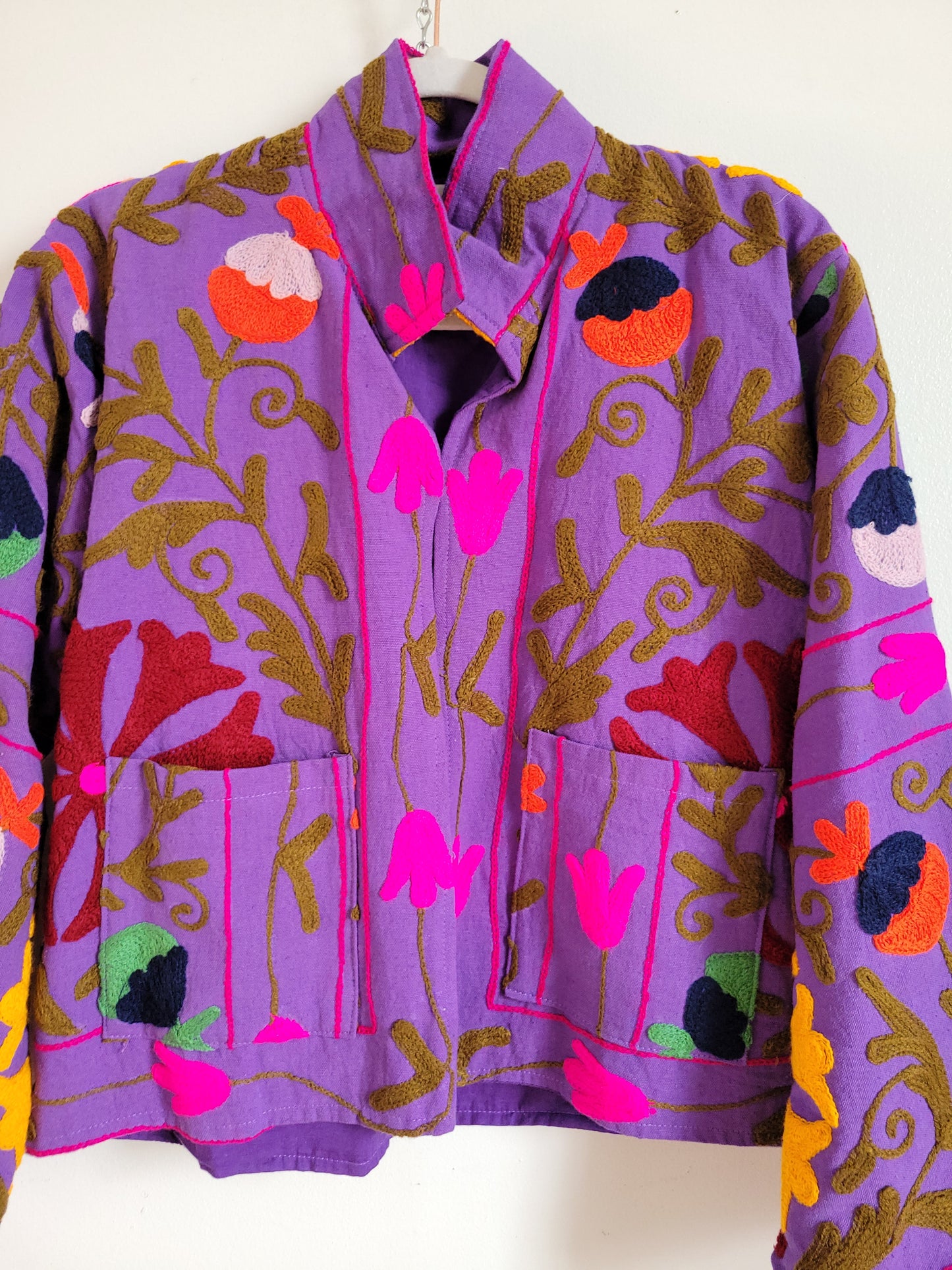 The Isla Jacket Purple
