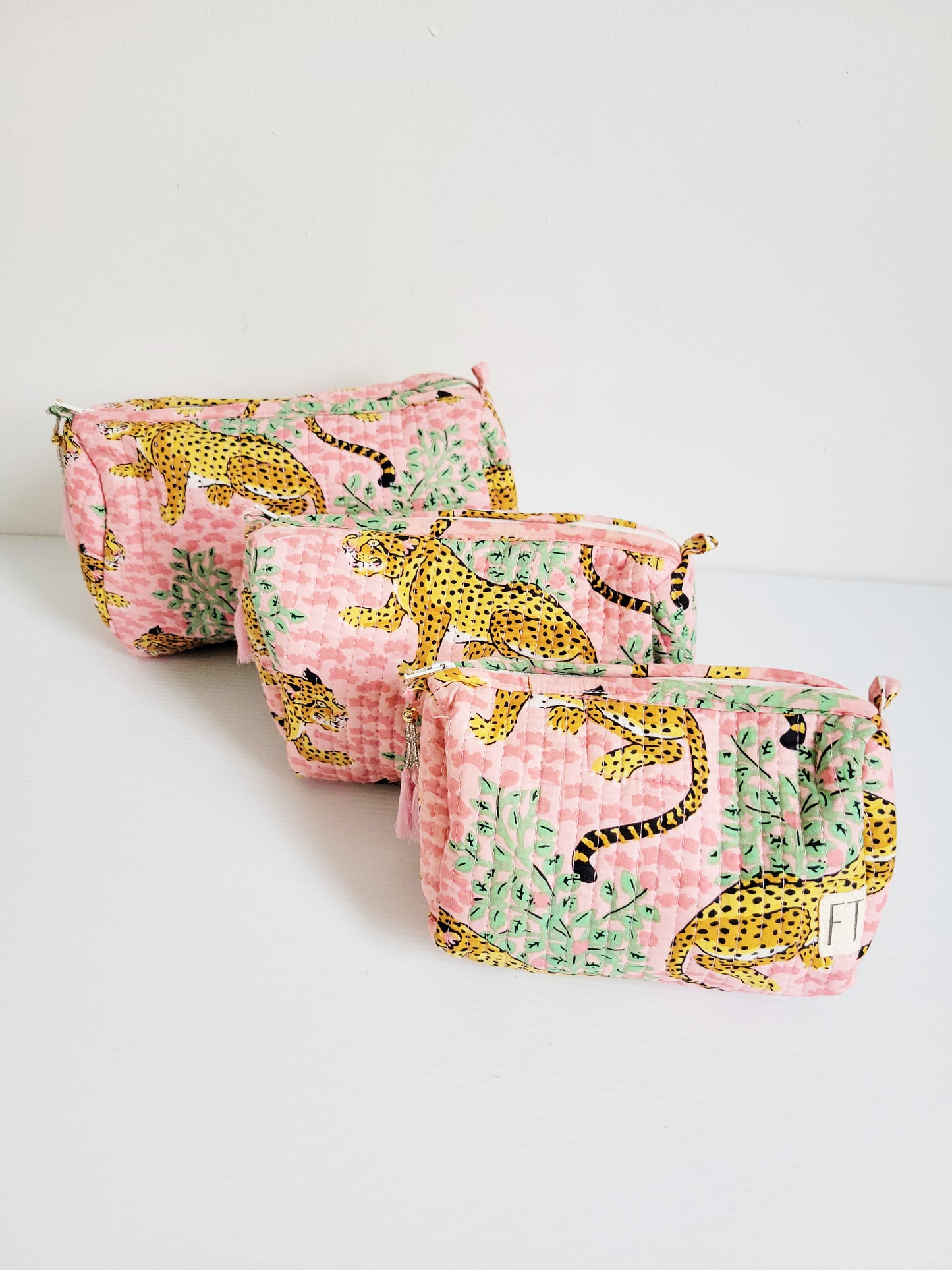 Thumbnail of pink zebra leopard print tote.