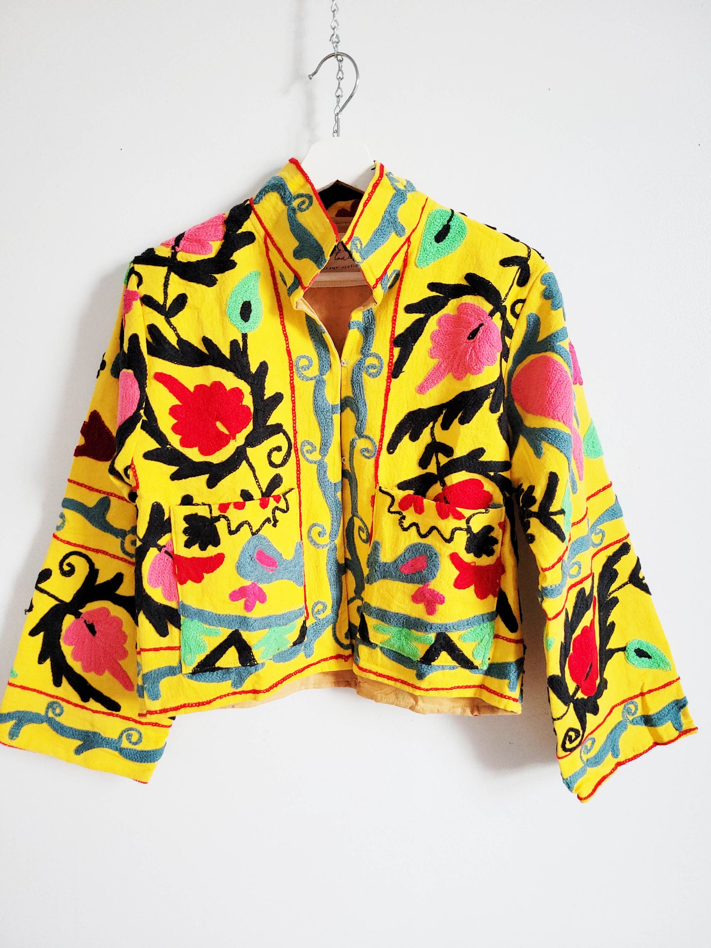 The Isla Jacket Bright Yellow