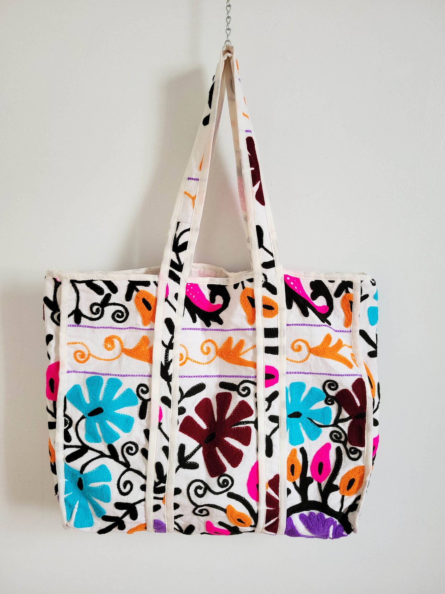 The Weekend Tote Isla White