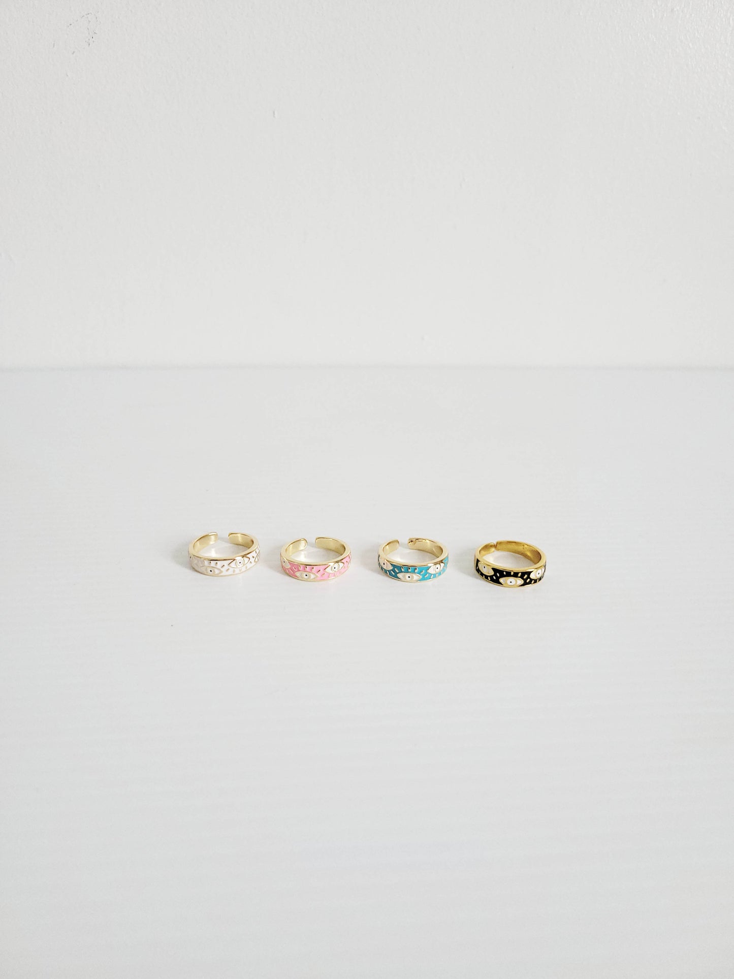 Evil Eye Gold Ring