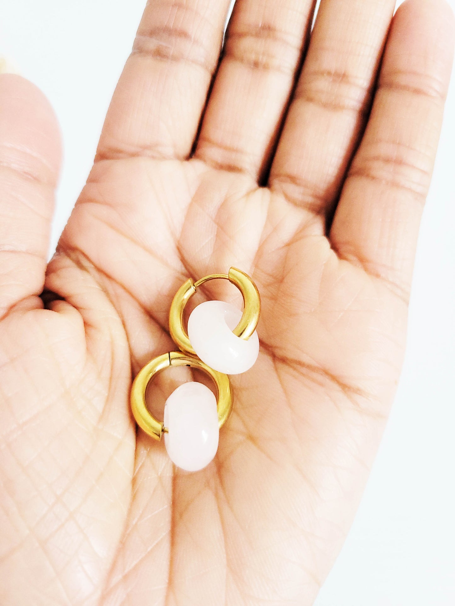 Ella Gold Gemstone Earrings