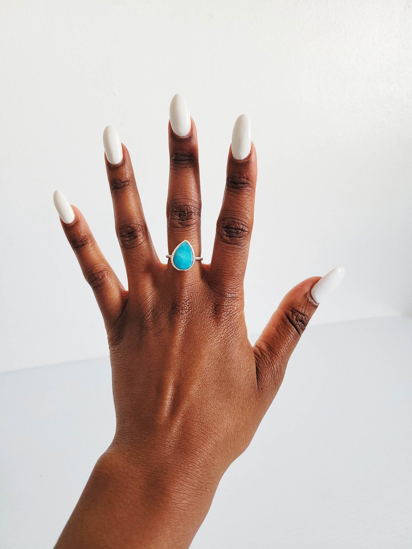 Brenda Silver Gemstone Ring