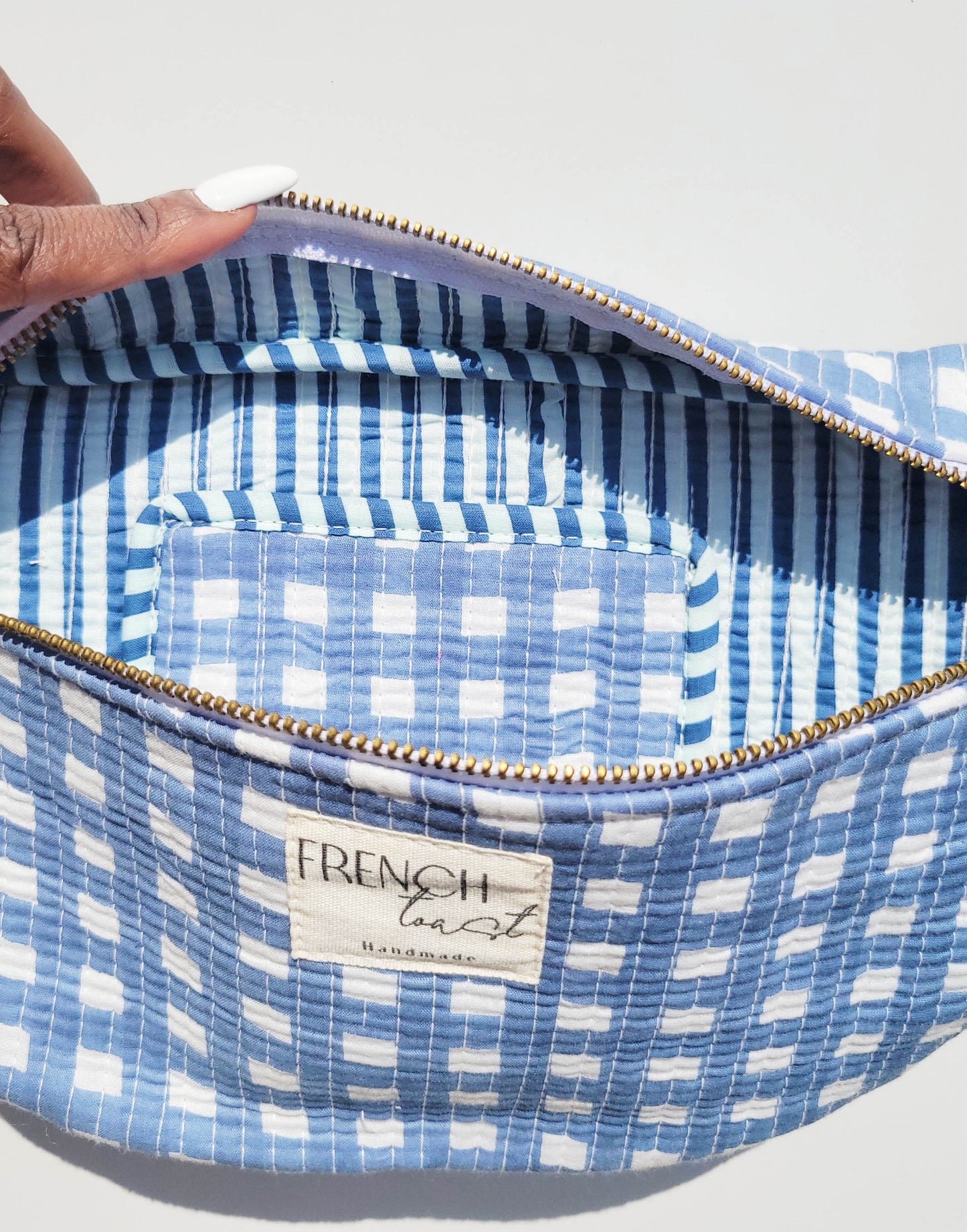 The Essential Sling Blue Gingham