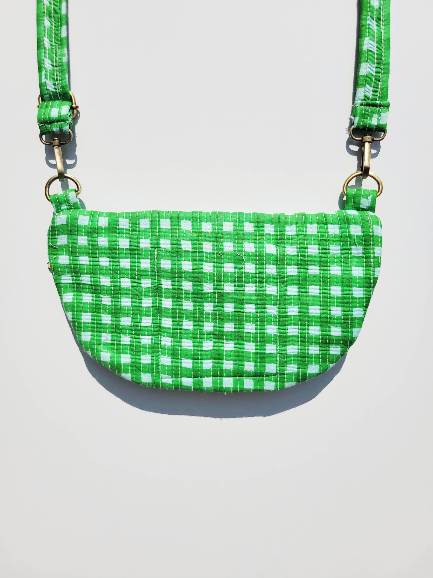 The Essential Sling Green Gingham