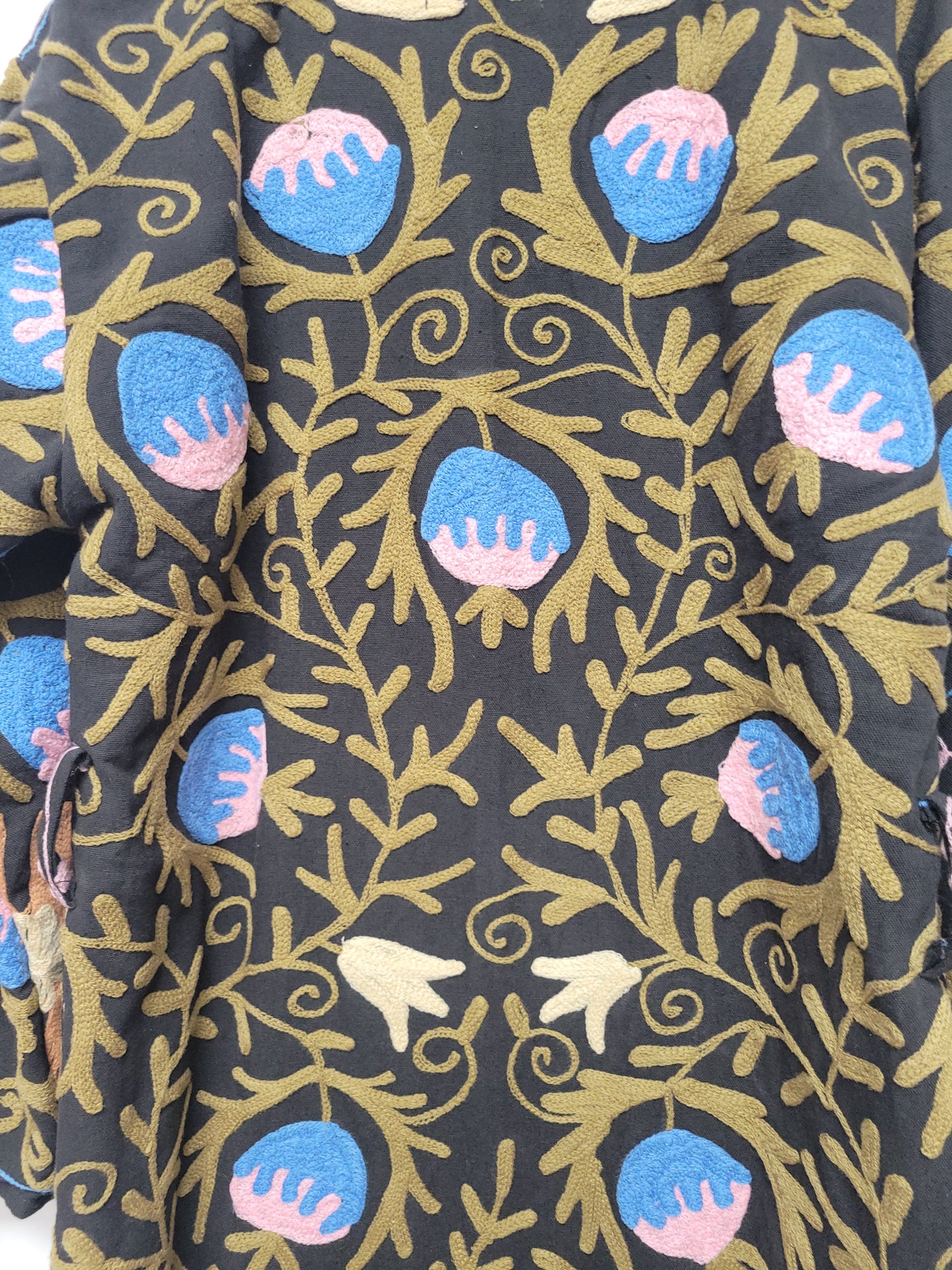 Isla Jacket Long Duster Style - Charcoal Size M