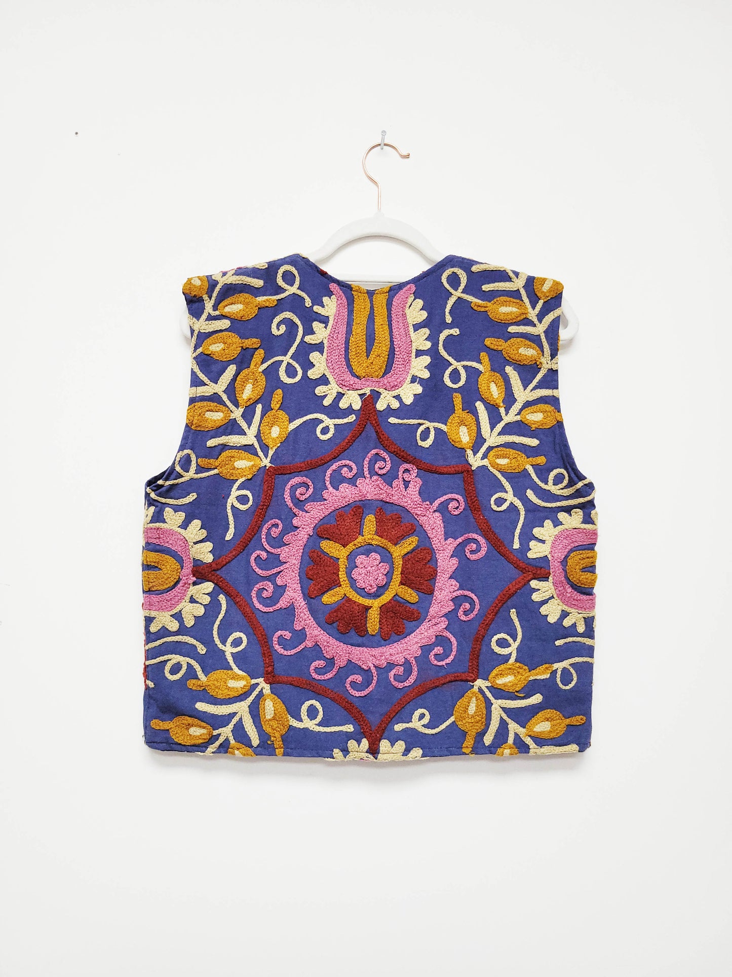 Isla Vest - Blue Red and Pink Size S