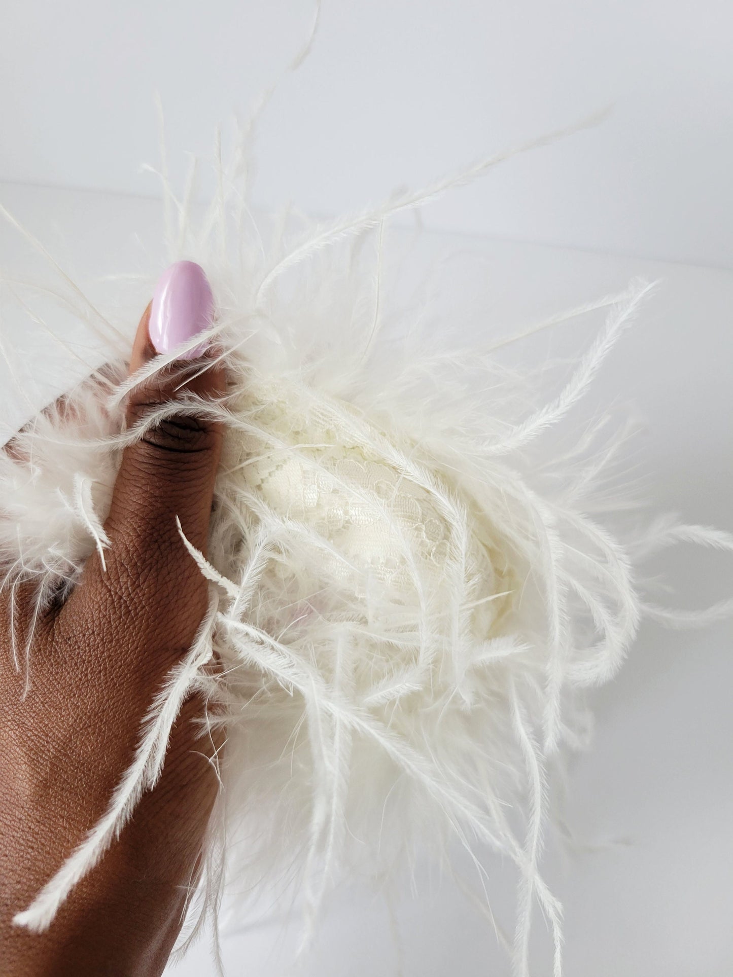 White Feather Cuffs