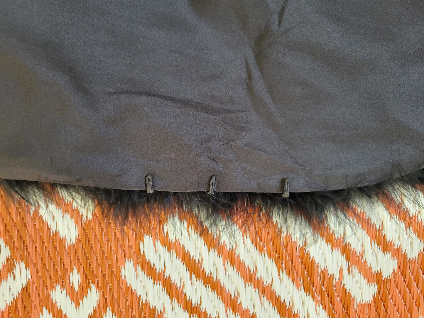 Black Vintage Style Feather Shawl