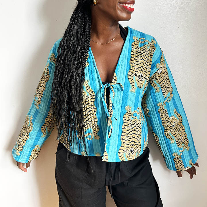 Clara Quilted Jacket Light Pink