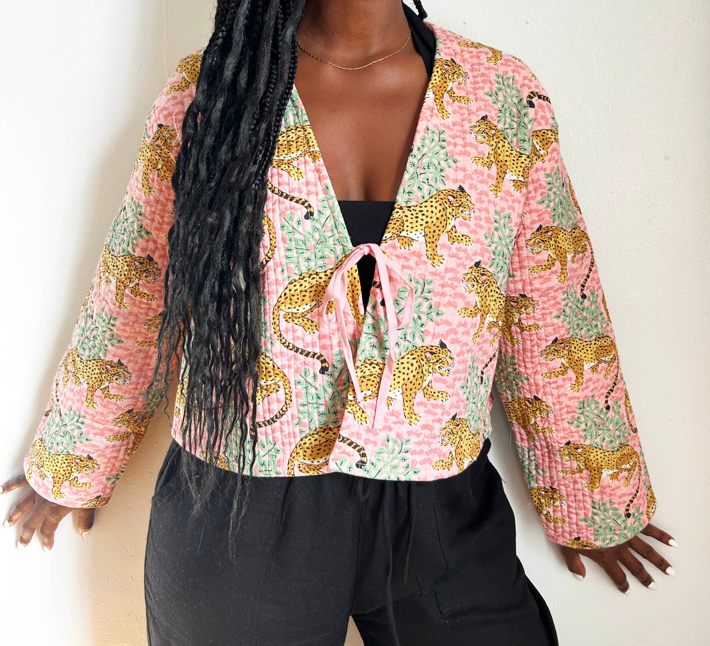 Clara Quilted Jacket Light Pink
