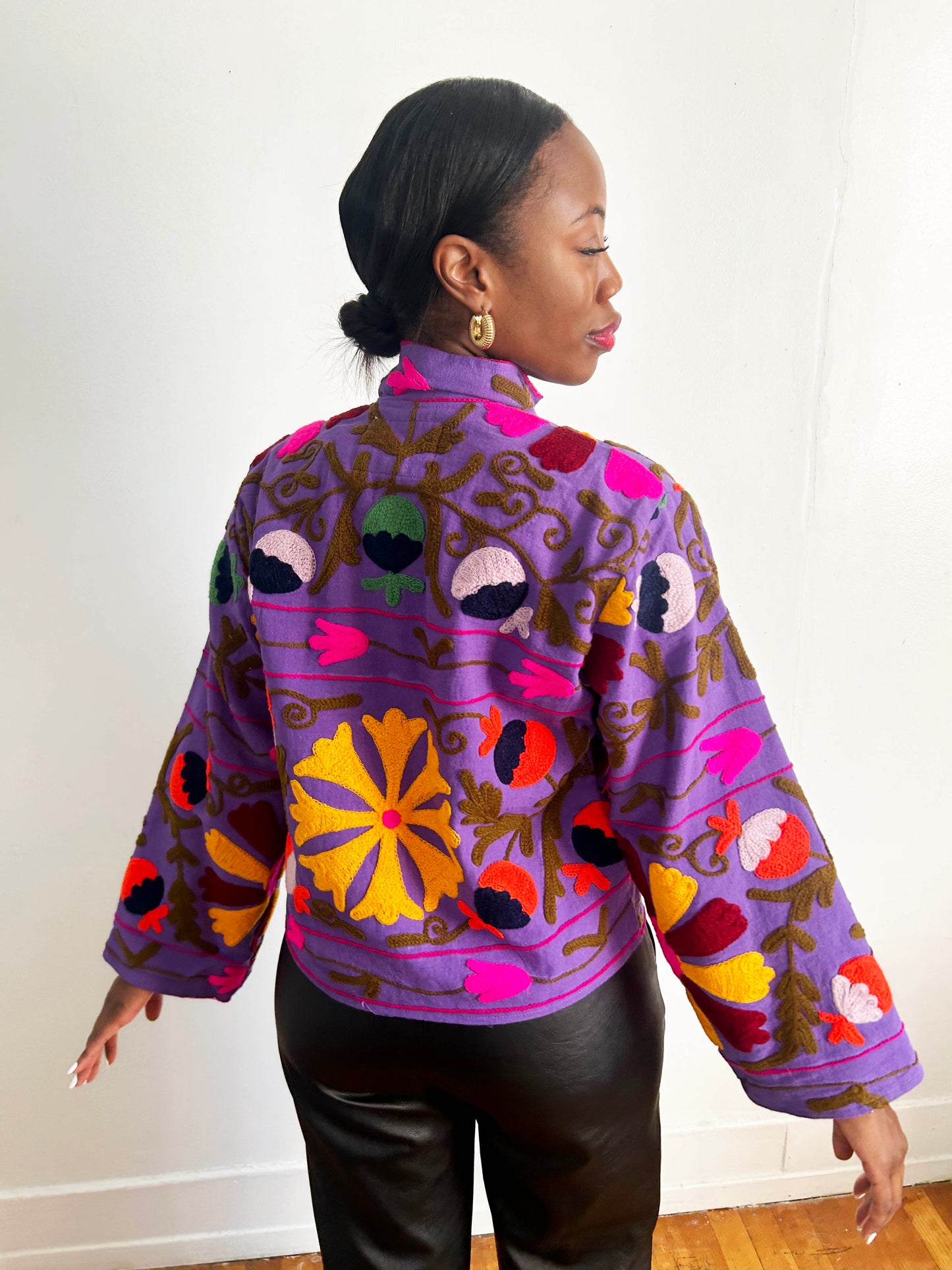 The Isla Jacket Purple