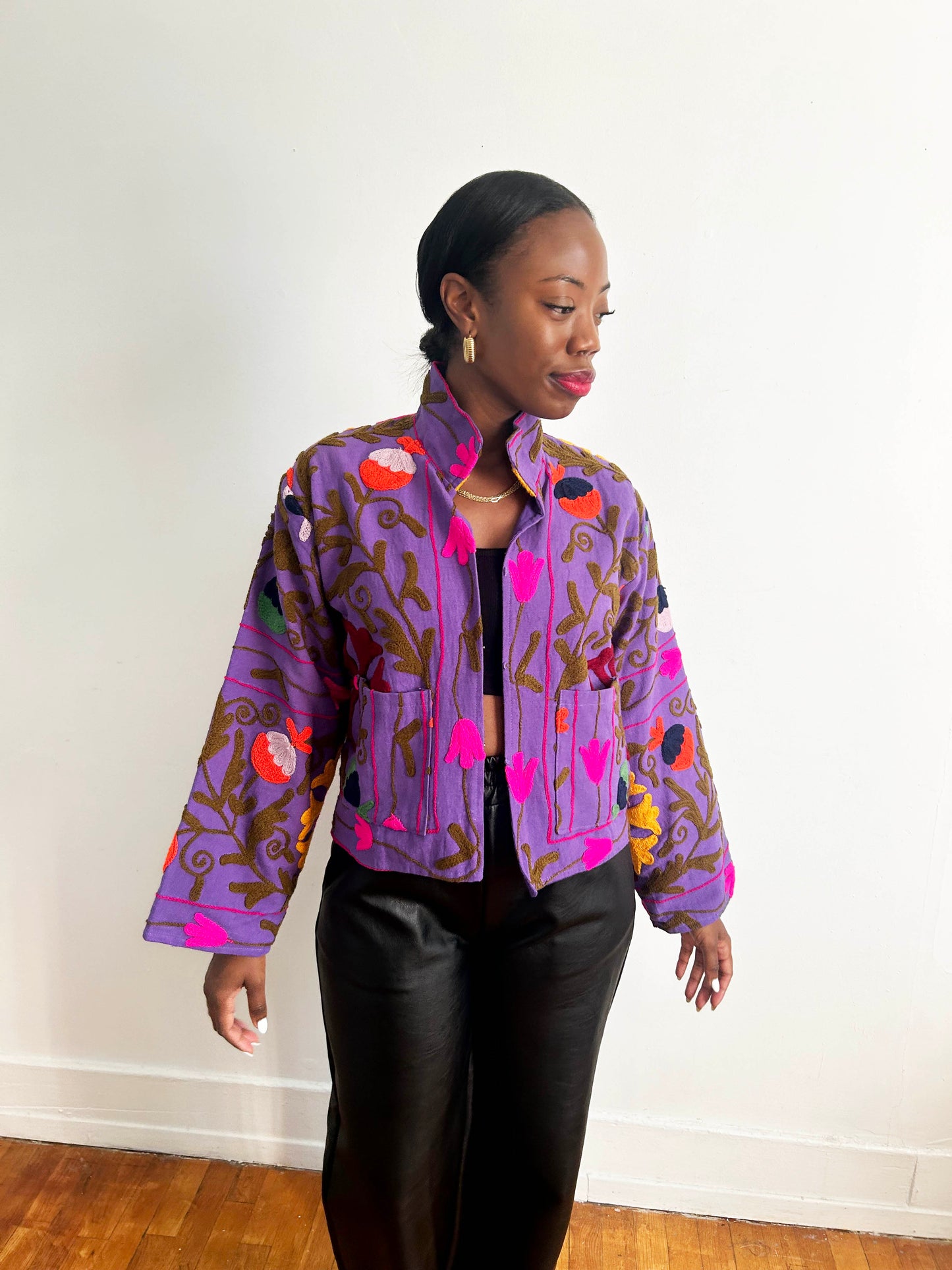 The Isla Jacket Purple