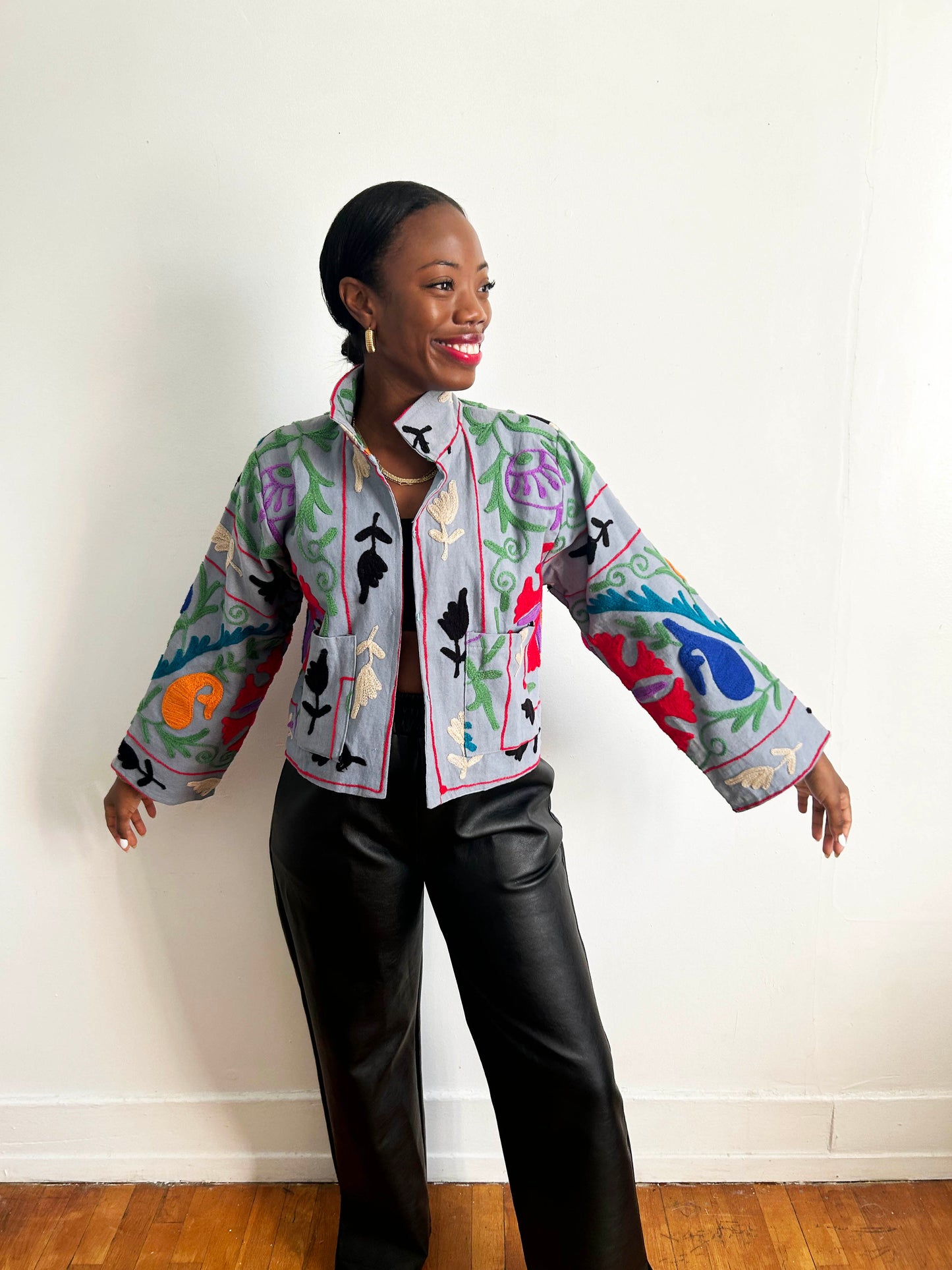 The Isla Jacket Gray