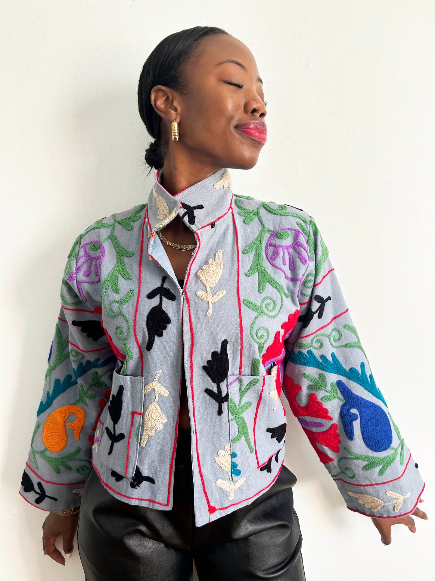 The Isla Jacket Gray