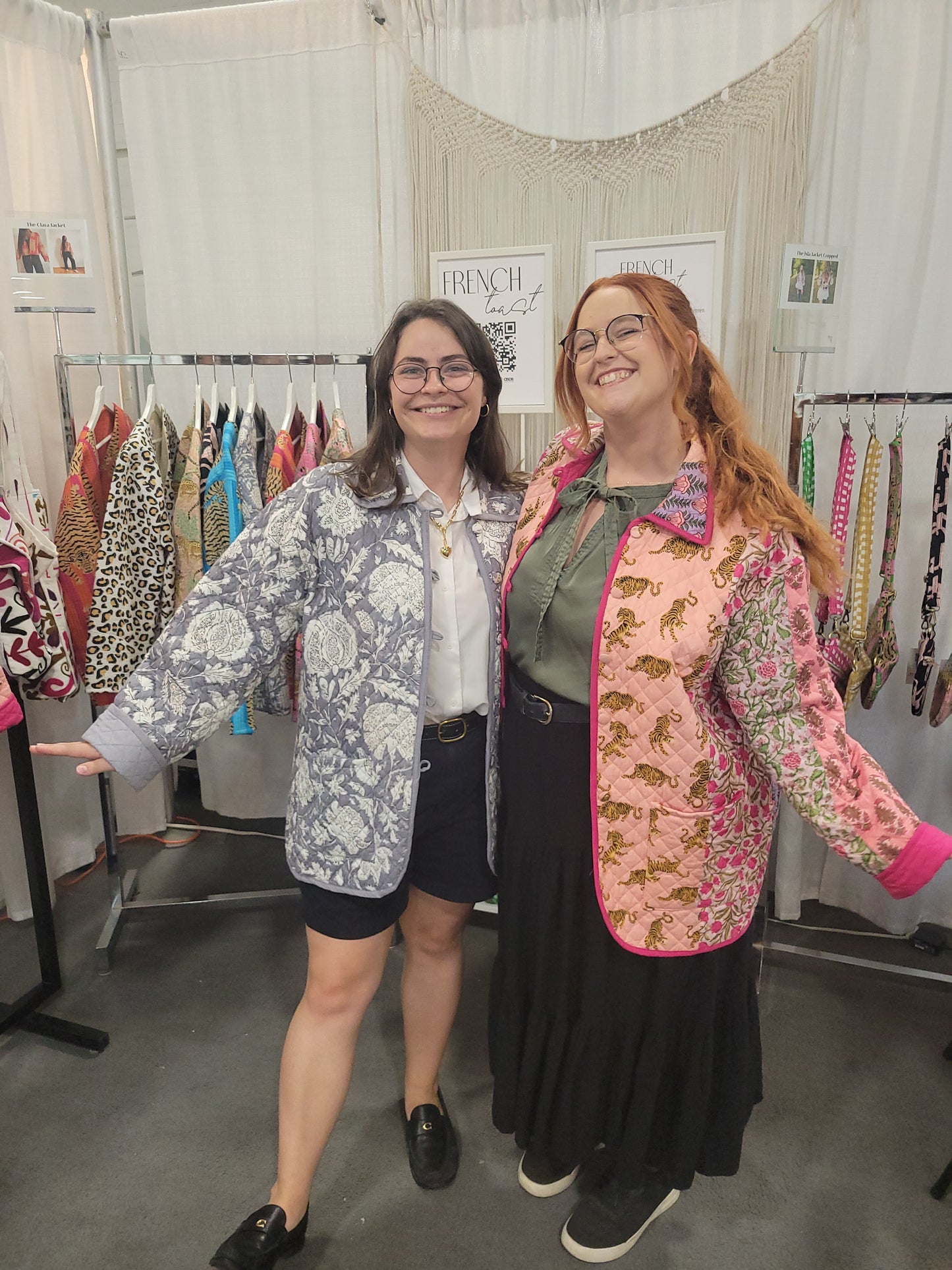 The Barn Jacket Smokey Blue Floral