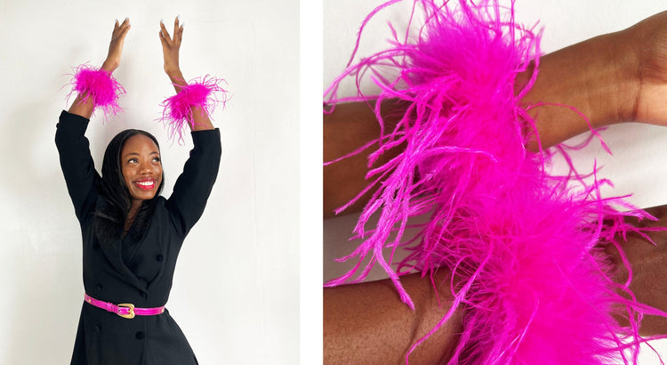Feather Cuffs