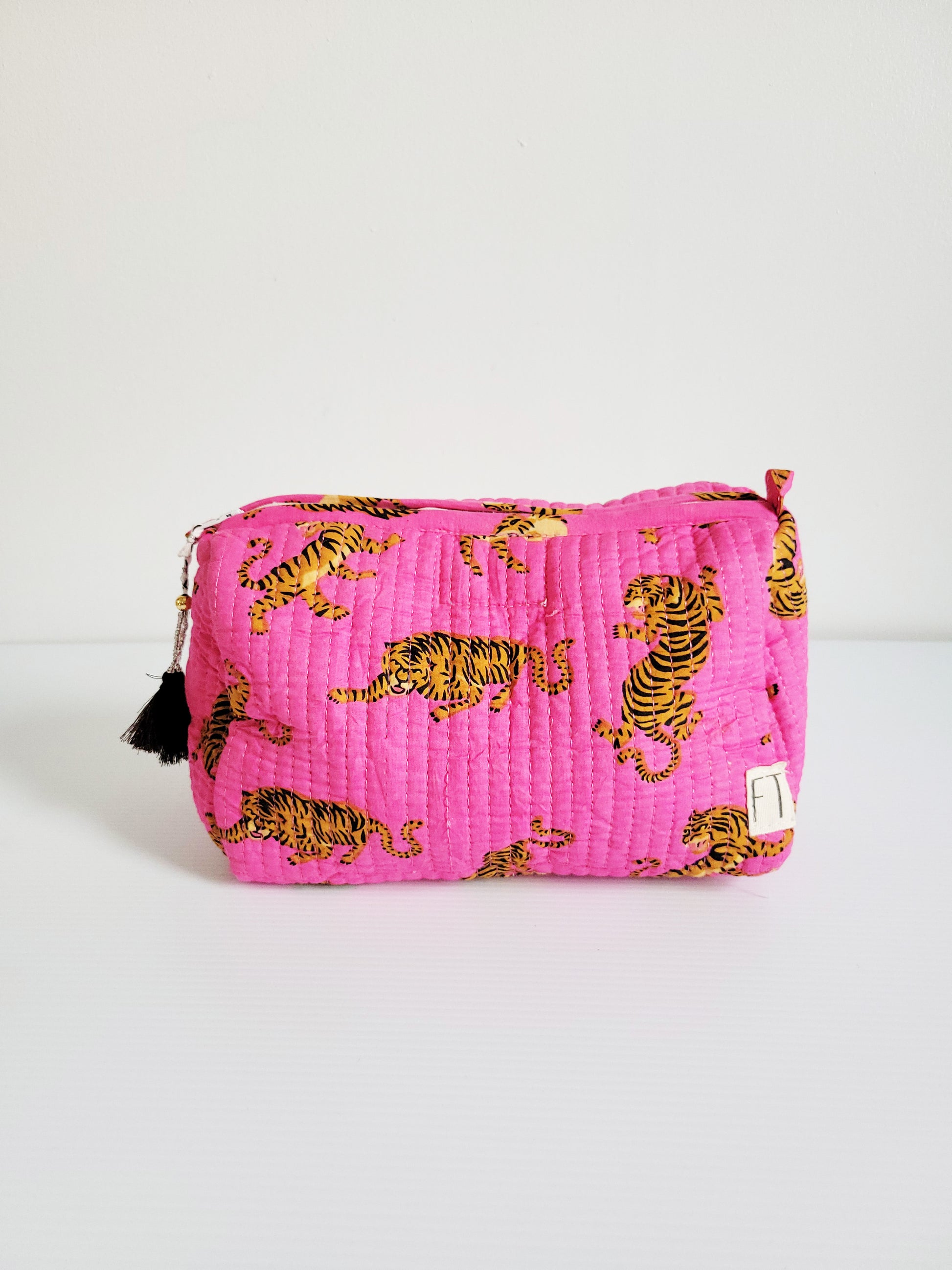 printed handmade tote bag
