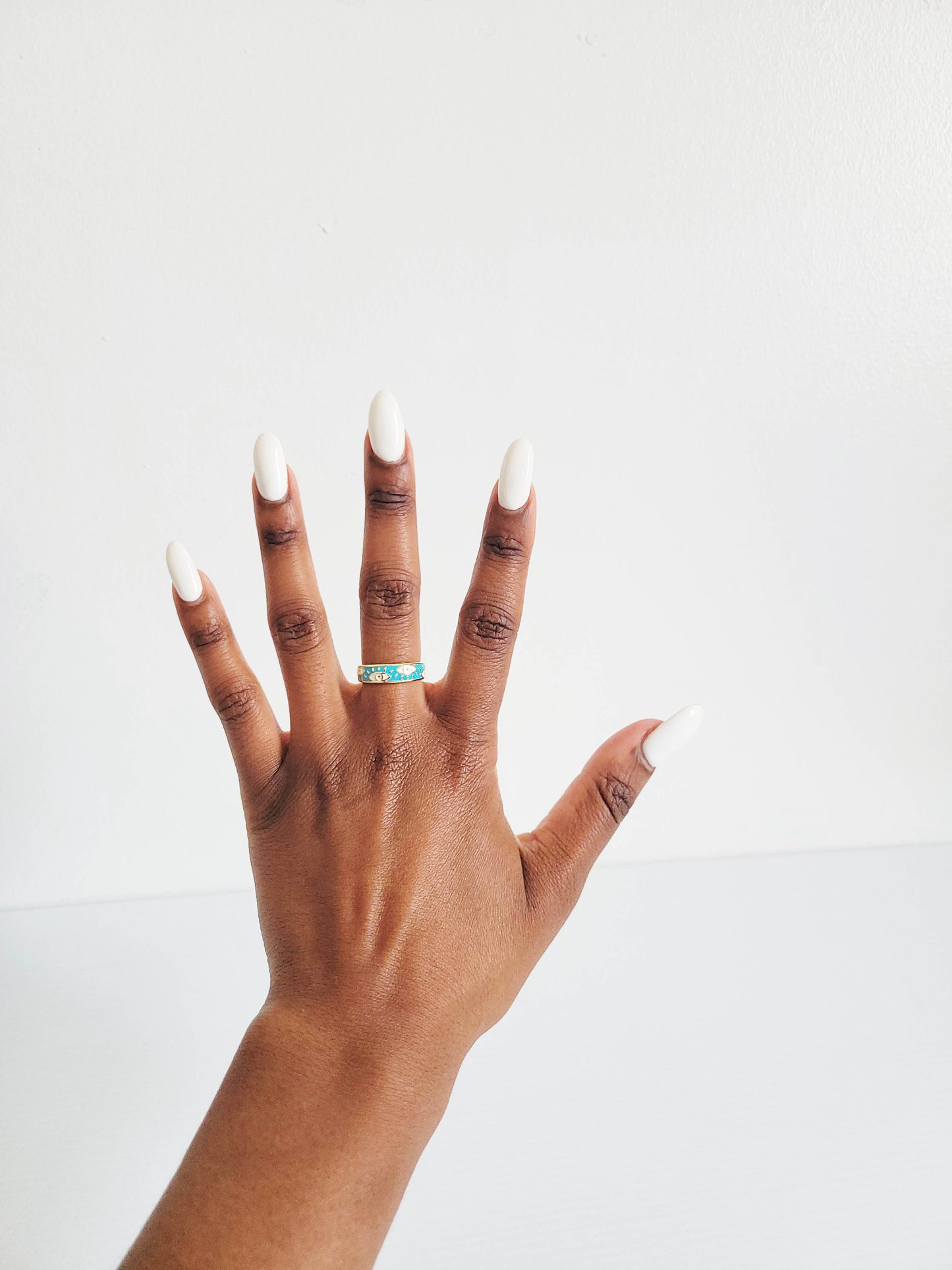 Evil Eye Gold Ring