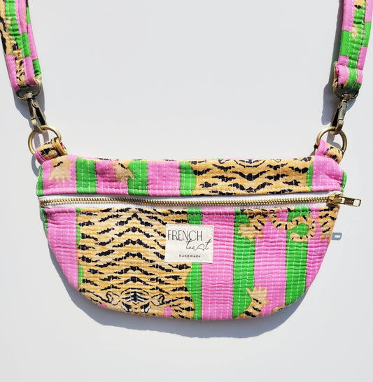 The Essential Sling Green Pink