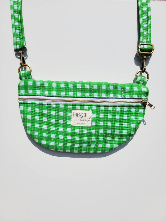 The Essential Sling Green Gingham