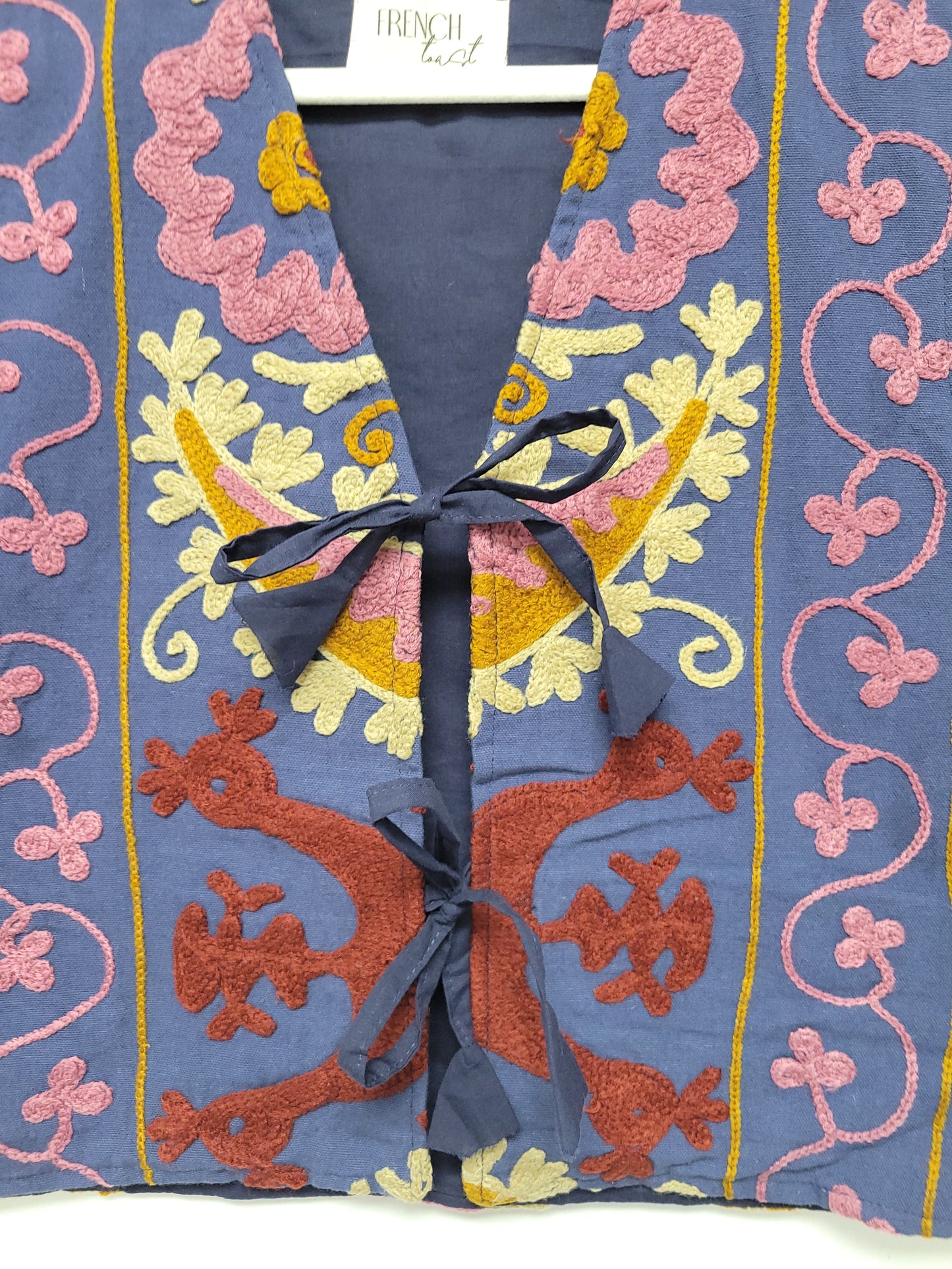 Isla Vest - Blue Red and Pink Size S