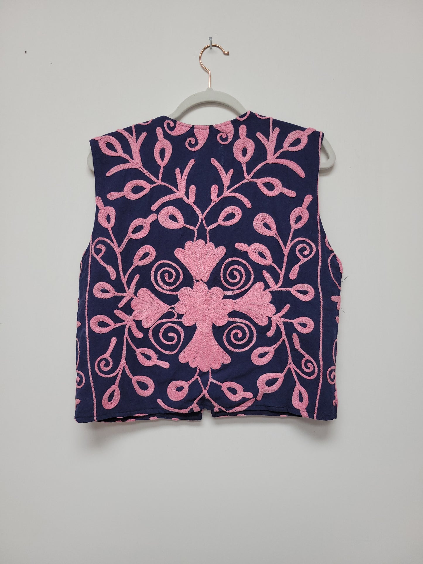 Isla Vest - Purple Pink Camel Size S