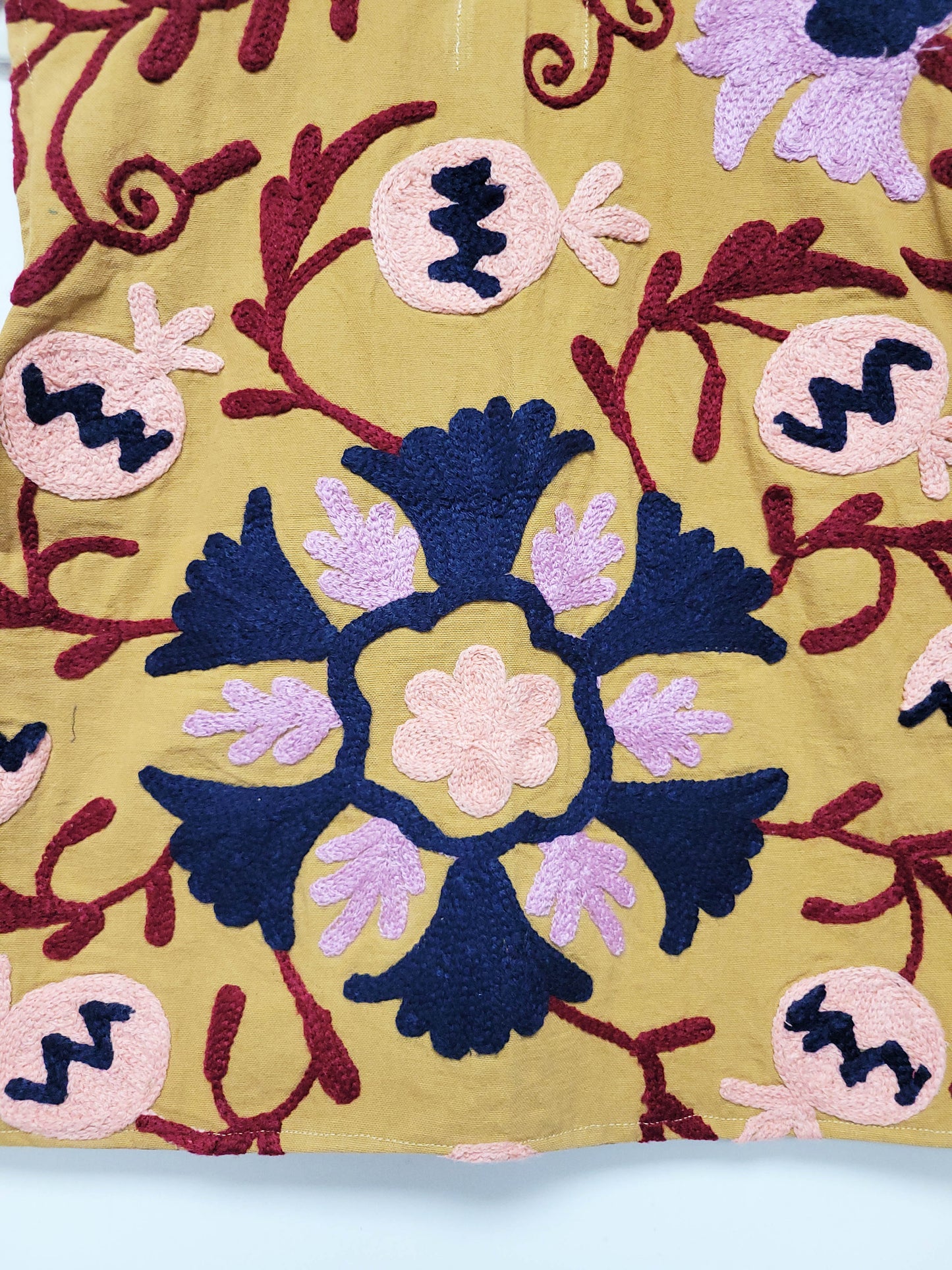 Isla Vest - Camel Brown Blue Lavendar Size S