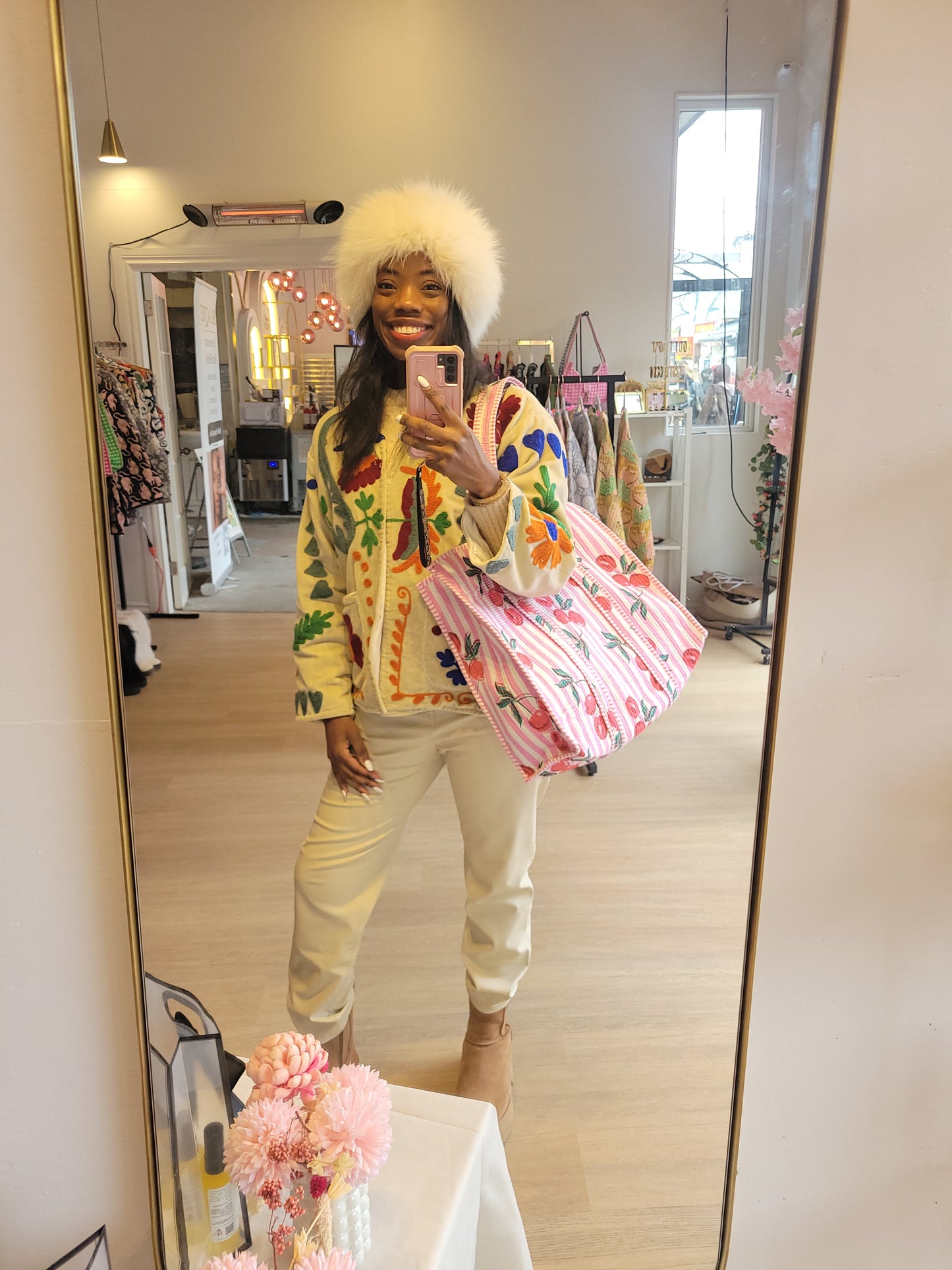 The Weekend Tote Cherry