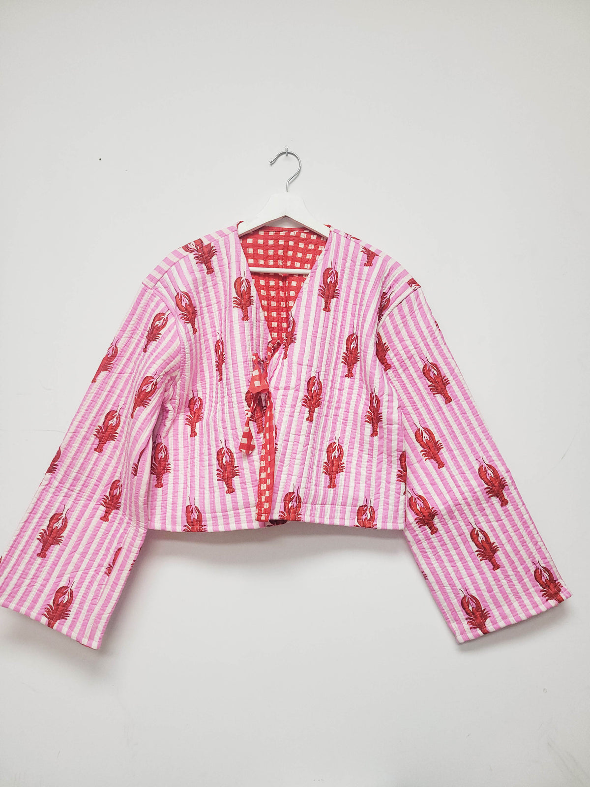 Clara Quilted Jacket Lobster