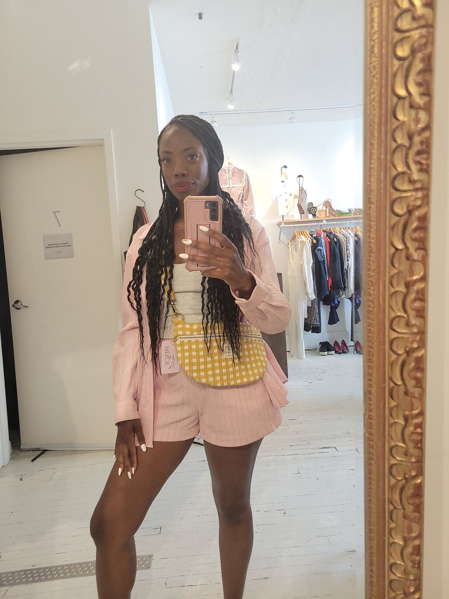 The Essential Sling Golden Gingham