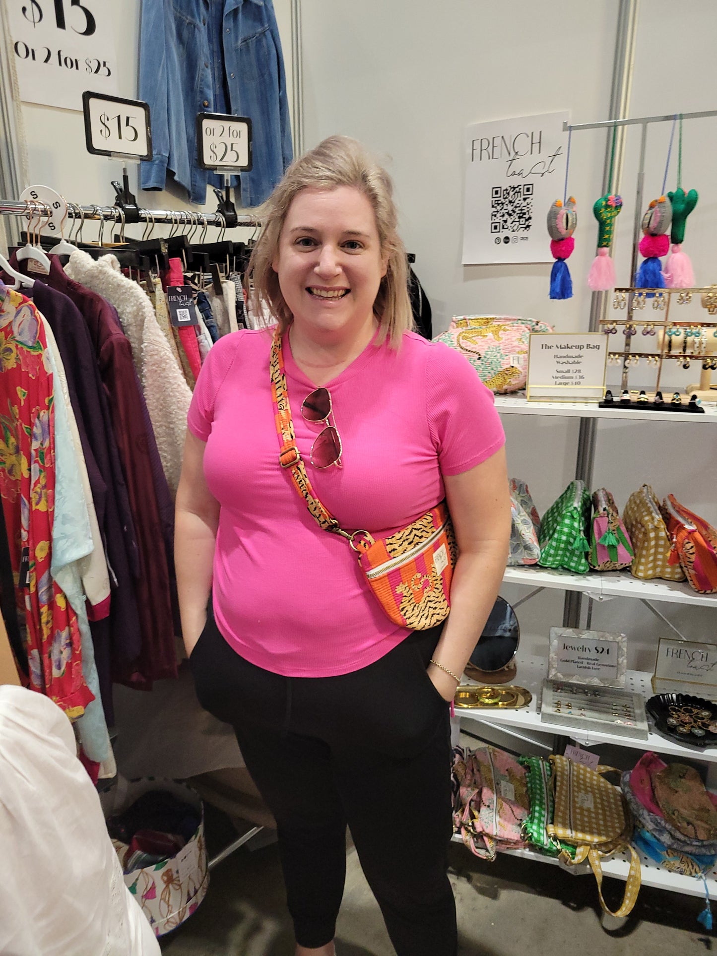 The Essential Sling Orange Pink Tiger