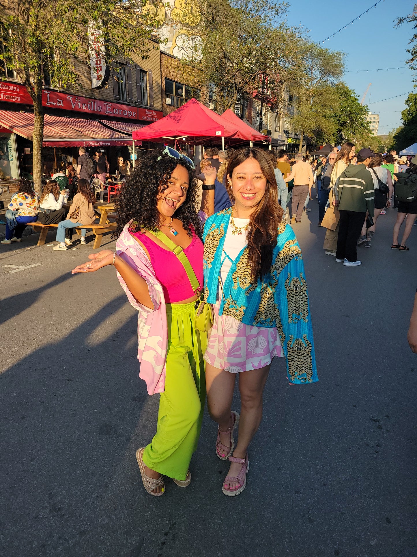 Clara Quilted Jacket Blue