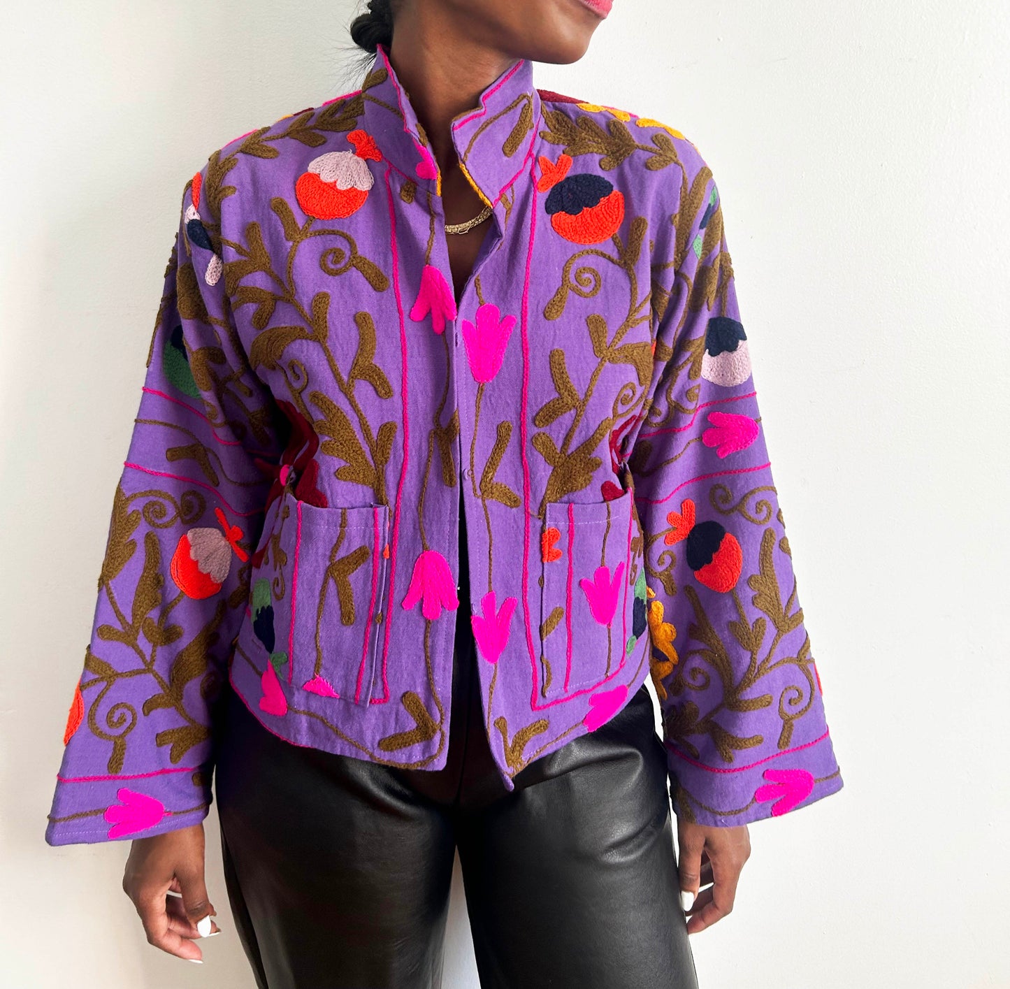 The Isla Jacket Purple