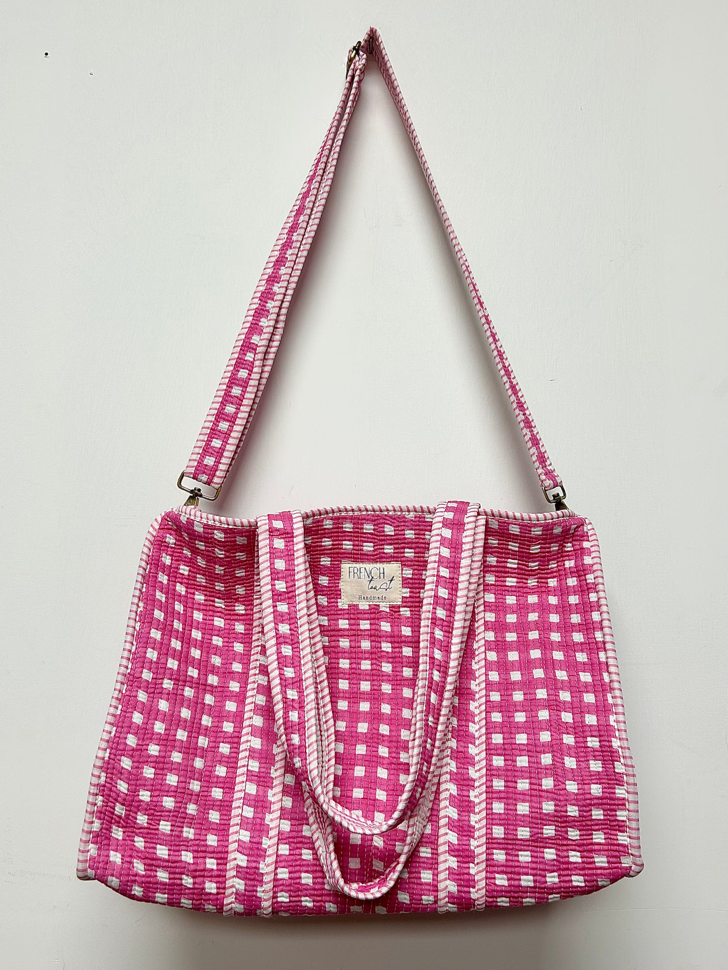 Bolso Premium de Guingán, color negro tinta