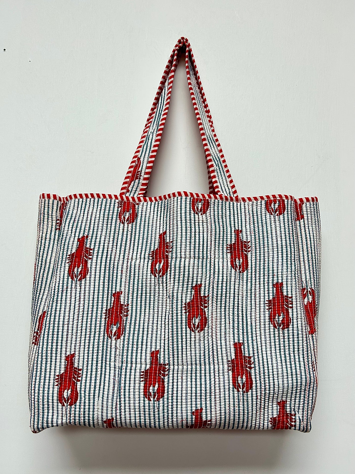 Le sac Premium Gingham noir encre